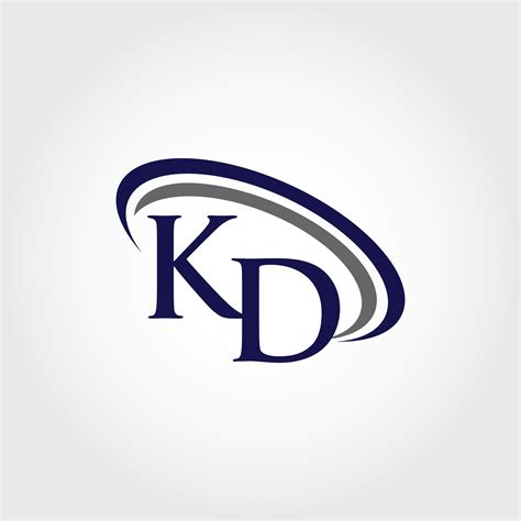 Monogram KD Logo Images & Vectors I TheHungryJPEG | TheHungryJPEG