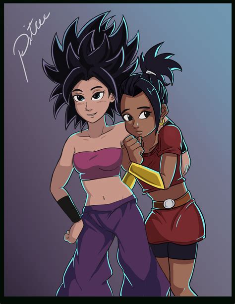 Caulifla and Kale -PS- by Pittree on DeviantArt