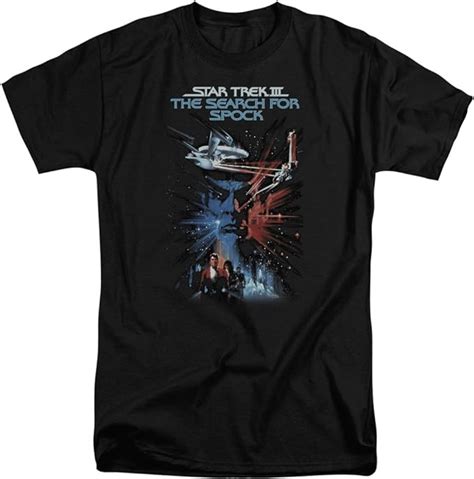 Star Trek - Mens Search For Spock(Movie) Tall T-Shirt : Amazon.co.uk ...