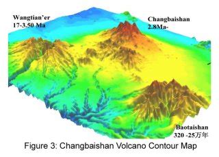 Volcano Changbai / Baekdu volcano, China / Korea North