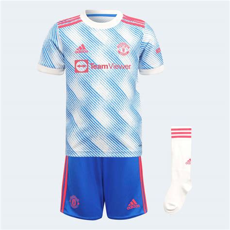 SneakersbeShops | Manchester United Away Mini Kit 2021 2022 | Domestic ...