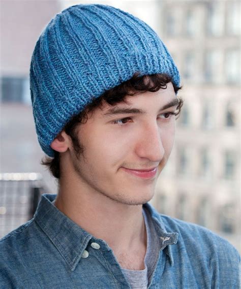 Free Knitting Patterns For Men's Hats In Chunky Wool - Mike Nature