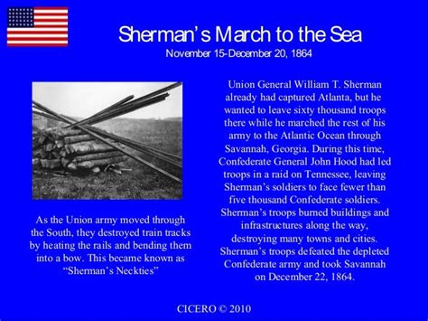 Fun Facts About Shermans March To The Sea