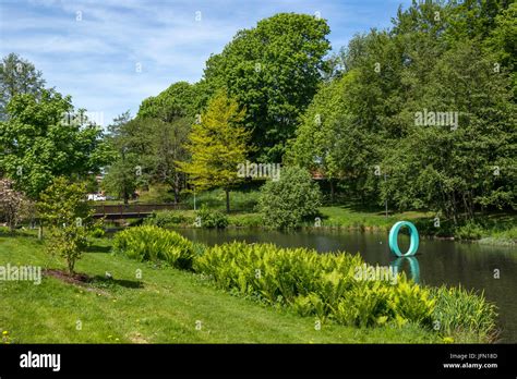 The castle park at Halmstad Castle Stock Photo - Alamy