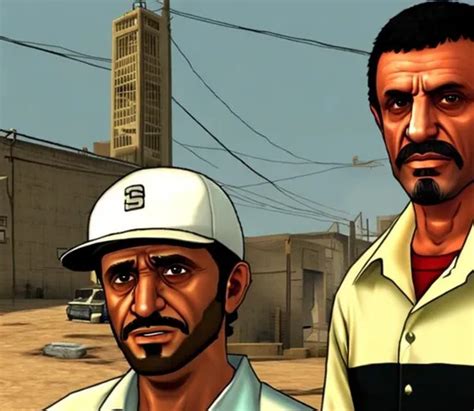 Mahmoud Ahmadinejad in GTA san andreas.