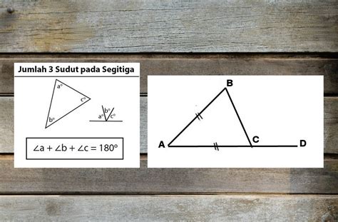 Cara Mencari Sudut Segitiga, Lengkap Rumus dan Contohnya