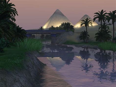 The Great Pyramid in Egypt Nile River | the nile river and the great pyramids | Along the Nile ...