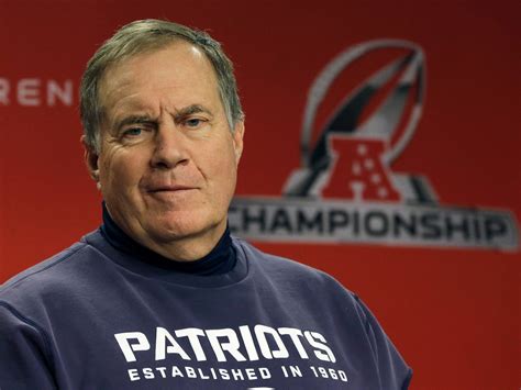 Bill Belichick explained his one his philosophies for building a team ...