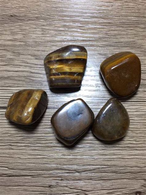 Tiger Eye Tumbled Stone / Raw Stone Healing Stones (Sold Per Piece ...