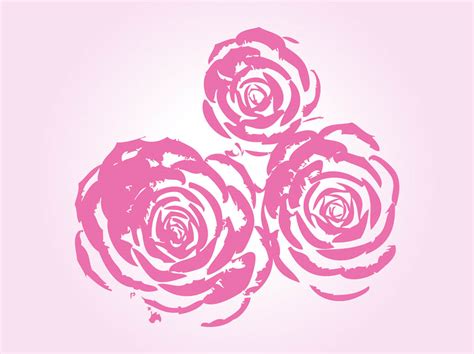 Pink Roses Vector Art & Graphics | freevector.com