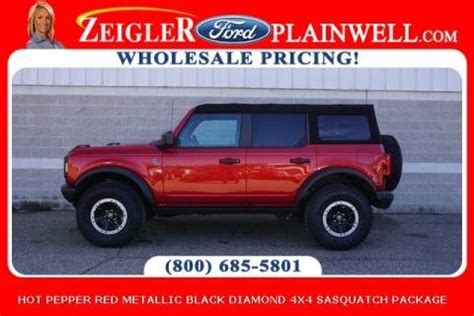 Ford Bronco For Sale in Plainwell, MI - Harold Zeigler Ford - Jeff Bishop