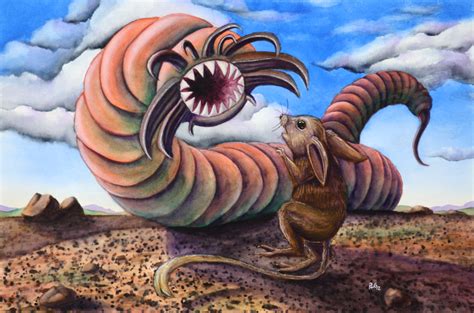 Mongolian Death Worm - Mythical Creature from Desert | Mythology.net