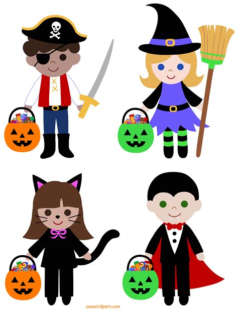 Trick Or Treat Clipart For Kids