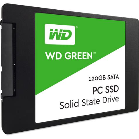 WD 120GB Green SATA III 2.5" Internal SSD WDS120G1G0A B&H Photo