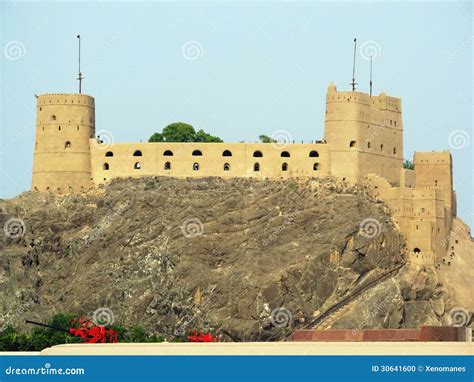 Oman, Muscat: XVI Century Portuguese Fort Al-Jalali Stock Photo - Image ...