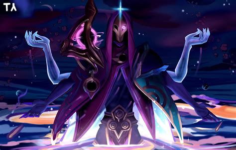 Dark Cosmic Jhin Fanart by me :D | League Of Legends Official Amino