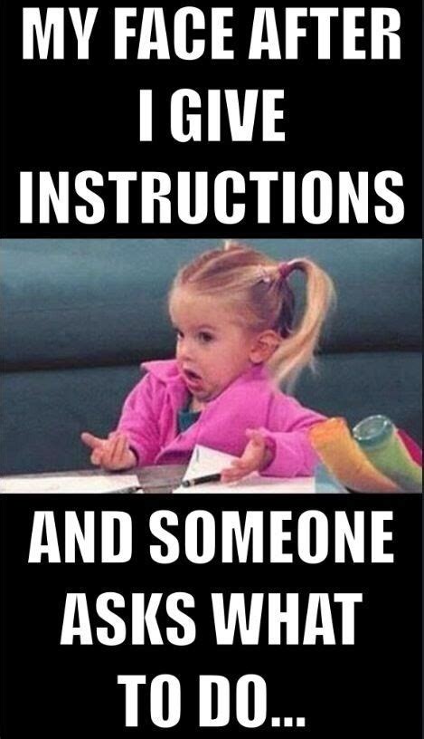 Teacher Meme - Giving Instructions - Best Teacher Resources Blog