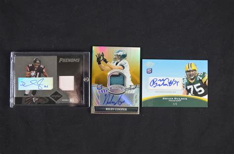 Lot Detail - NFL Collection of Autographed Insert Cards