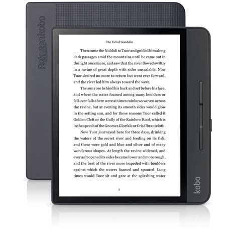 Kobo's Forma eReader has an 8" Screen that Can Be Used in Landscape or ...