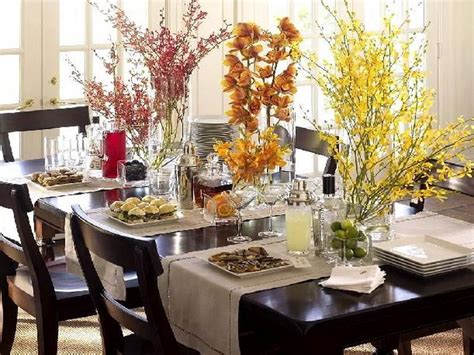 Buffet-Table-Thanksgiving-Decoration-Ideas | Best Design Projects