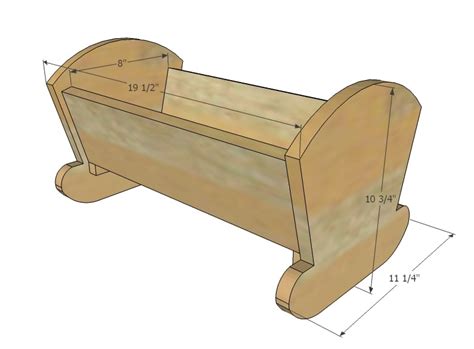 Woodwork Doll Cradle Plans PDF Plans