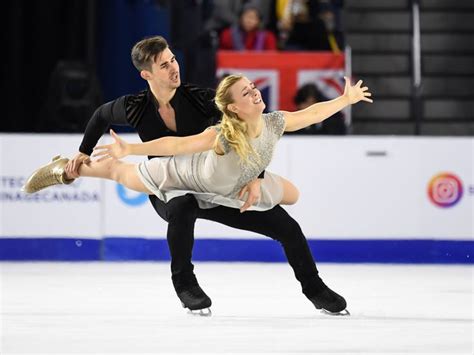 Madison Hubbell and Zachary Donohue of the United States compete on... | Figure skating, Skate ...