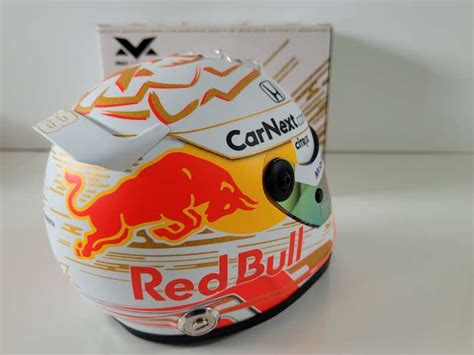 Max Verstappen signed helmet, 1/2 scale, Season 2020, RedBull F1 ...