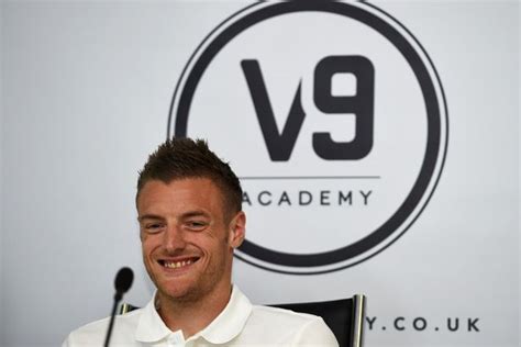 Jamie Vardy launches V9 academy as Leicester striker hopes to unearth ...