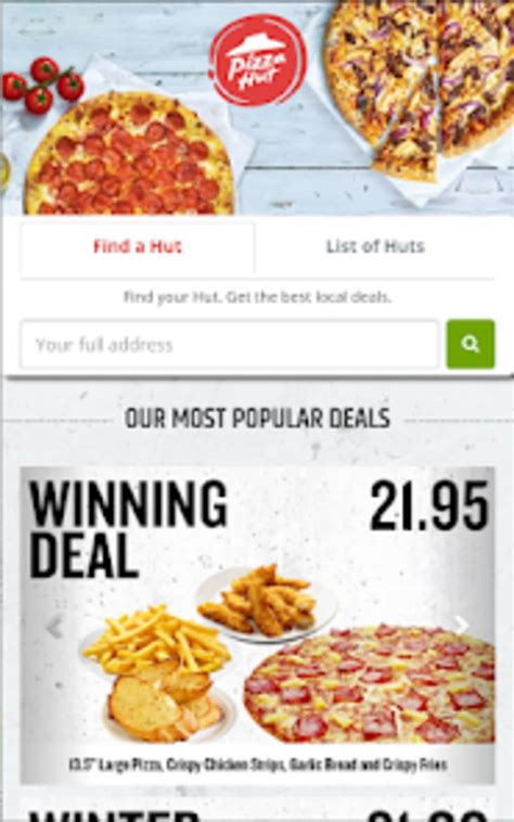 Pizza Hut Delivery - Ireland for Android - Download