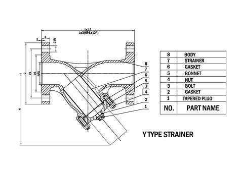 Y Strainer - Indusrtrial Valve Manufacturer