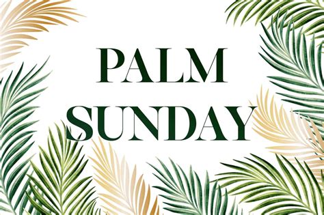 Palm Sunday Service - CCF