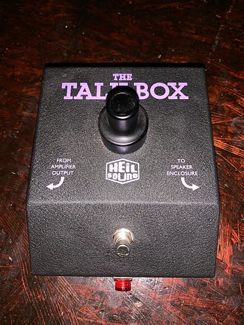 Dunlop HT-1 Heil Talk Box Pedal | Lucid Sonic Devices | Reverb