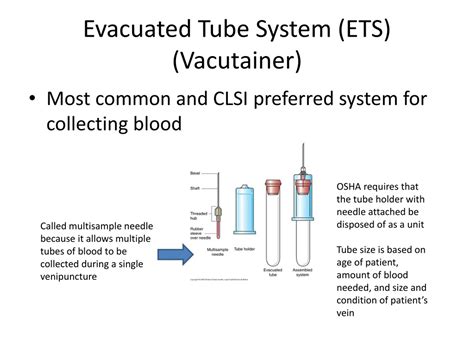 PPT - Blood Collection, Equipment, Additives, and Order of Draw PowerPoint Presentation - ID:9212304