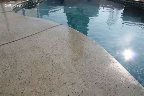 Salt Finish Concrete Pool Deck - NFL