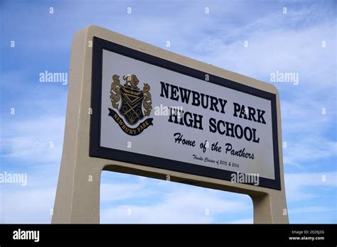 The marquee sign at the Newbury Park High School, Wednesday, Jan. 6, 2020, in Newbury Park ...