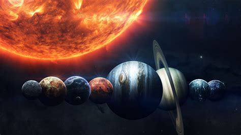 sun, planet, HD (horizontal) | Planets, Planets wallpaper, Space desktop backgrounds