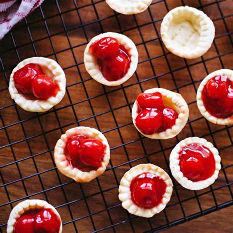 Bite-Size Cherry Tartlets - Life, Love, and Good Food