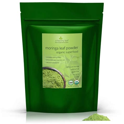 Organic Moringa Powder For Sale | Green and Potent