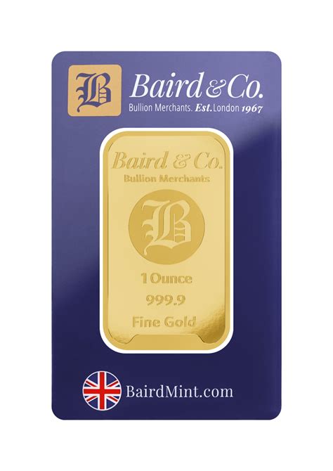 1oz Gold Minted Bar