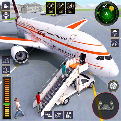 Real Airplane Flying Simulator Game - Pilot Flight Simulator Plane ...