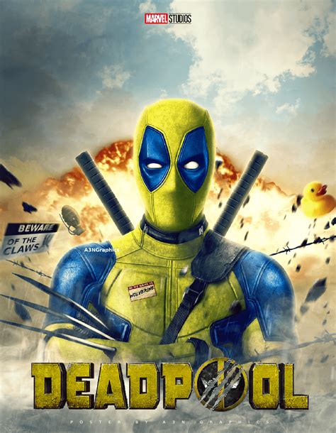 Deadpool 3 Poster by A3N Graphics : r/marvelstudios