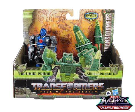 Transformers Rise Of The Beast Combiners 2-Pack Optimus Primal ...