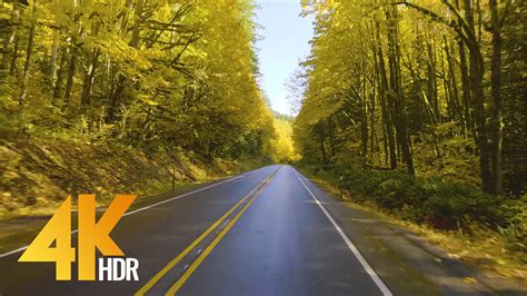 4K/4K HDR Scenic Drive Video – Autumn Road. Episode 1- 5 HRS | ProArtInc