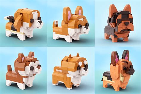 LEGO Doggo | Lego projects, Lego dog, Lego animals