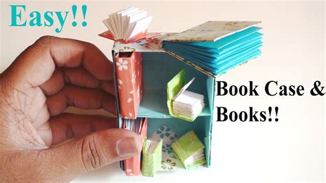 Easy Origami Book & Bookshelf Tutorial! - YouTube