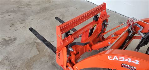 Kubota BX 36" Quick attach SSQA pallet forks - Ai2 Products