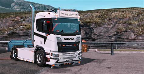 ETS2 - Scania R BW Skin V1.0 (1.36.x) | Euro Truck Simulator 2 | Mods.club