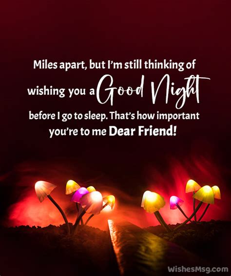 120+ Sweet Good Night Messages For Your Friends - WishesMsg