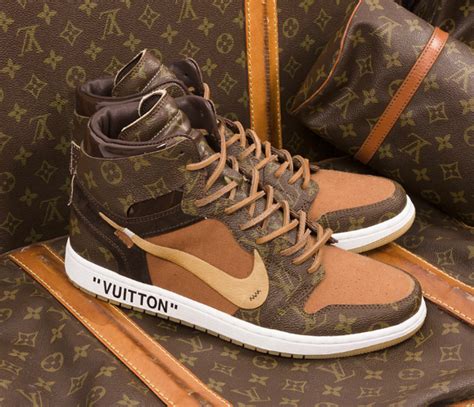 Louis Vuitton x Off-White x Air Jordan 1 Customs debuts to celebrate ...