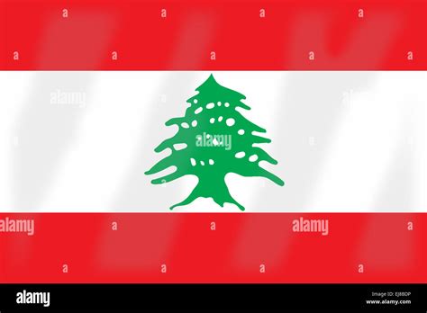 Flag of Lebanon Stock Photo - Alamy